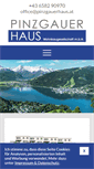Mobile Screenshot of pinzhaus.at